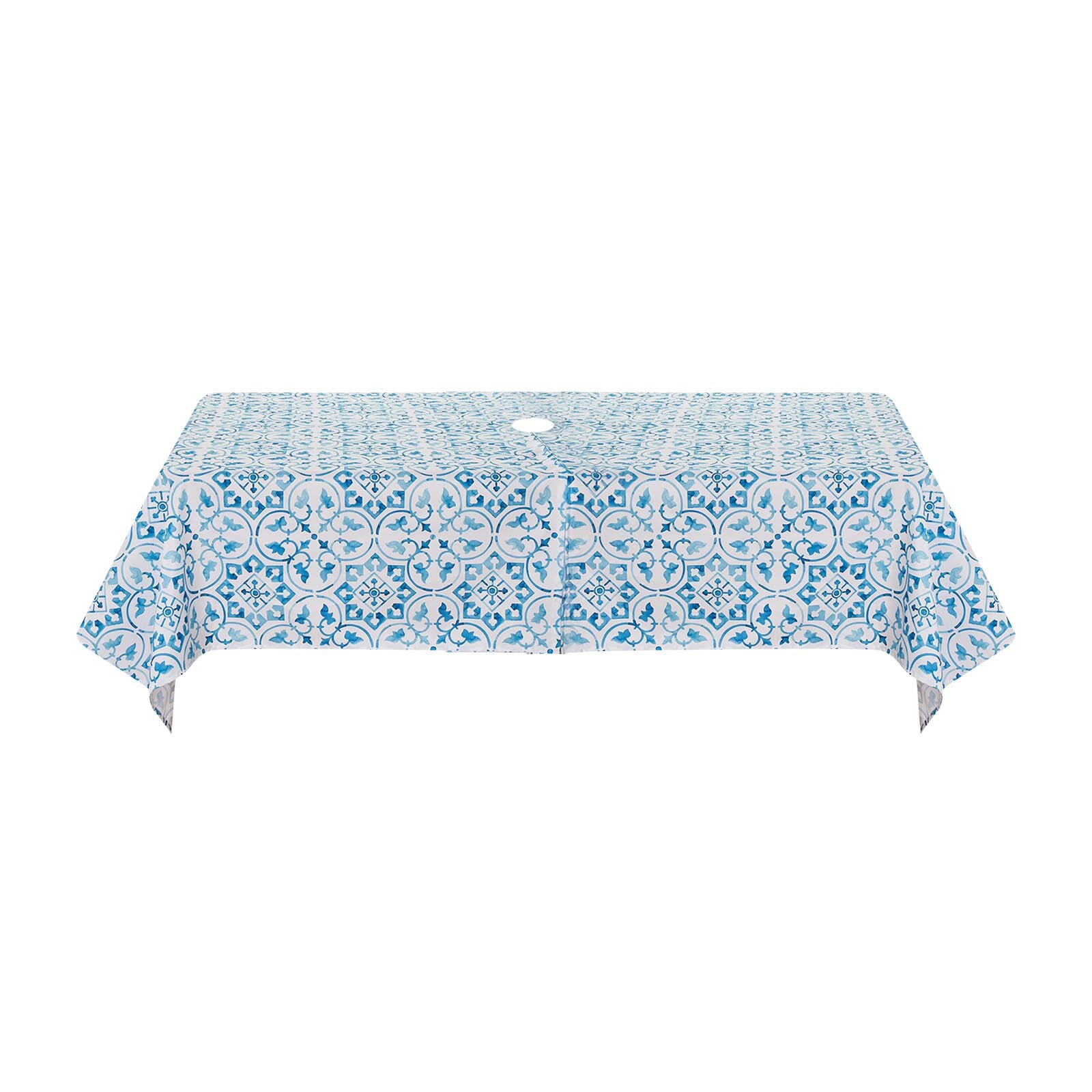 1 Stuk Van Waterdichte Tafelkleed Eettafel Cover Bruiloft Decoratie Outdoor Rits Tafelkleed Tafelkleed Met Paraplu Gat