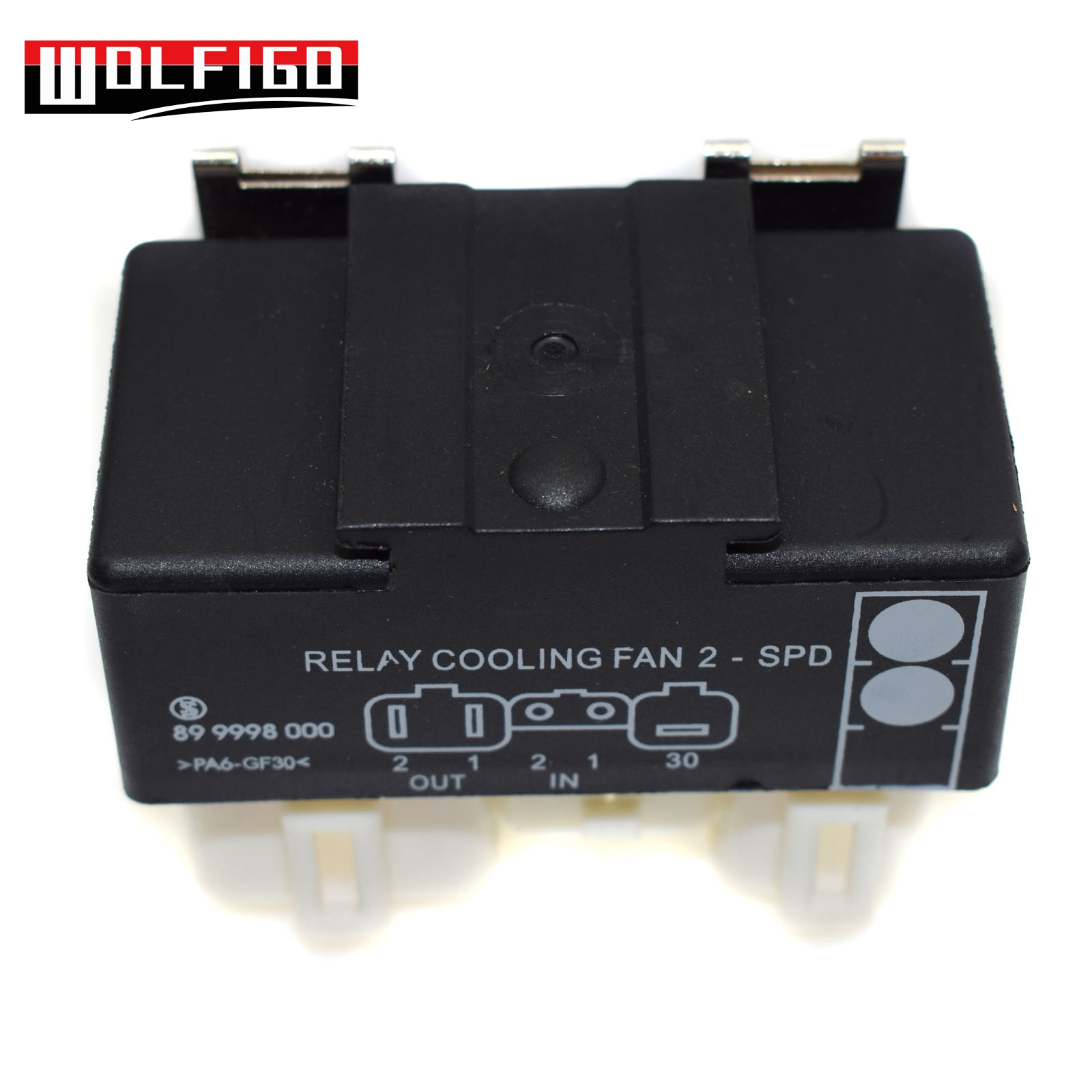 WOLFIGO Engine Cooling Radiator Fan Control Unit RELAY For VOLVO C70 S70 V70 S90 V90 9442934,9442933