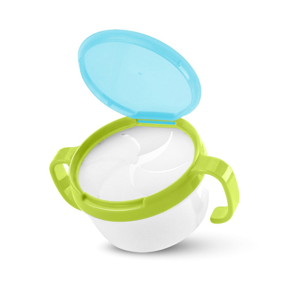 Double Handle Toddler Plastic Snack Container, Snack Cup, Spill Proof Cookie Container, Storage Box, Snacks # 20: YELLOW