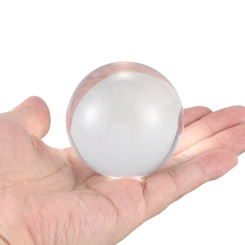 Bola de acrílico transparente, 60mm, manipulación de contacto, malabares,