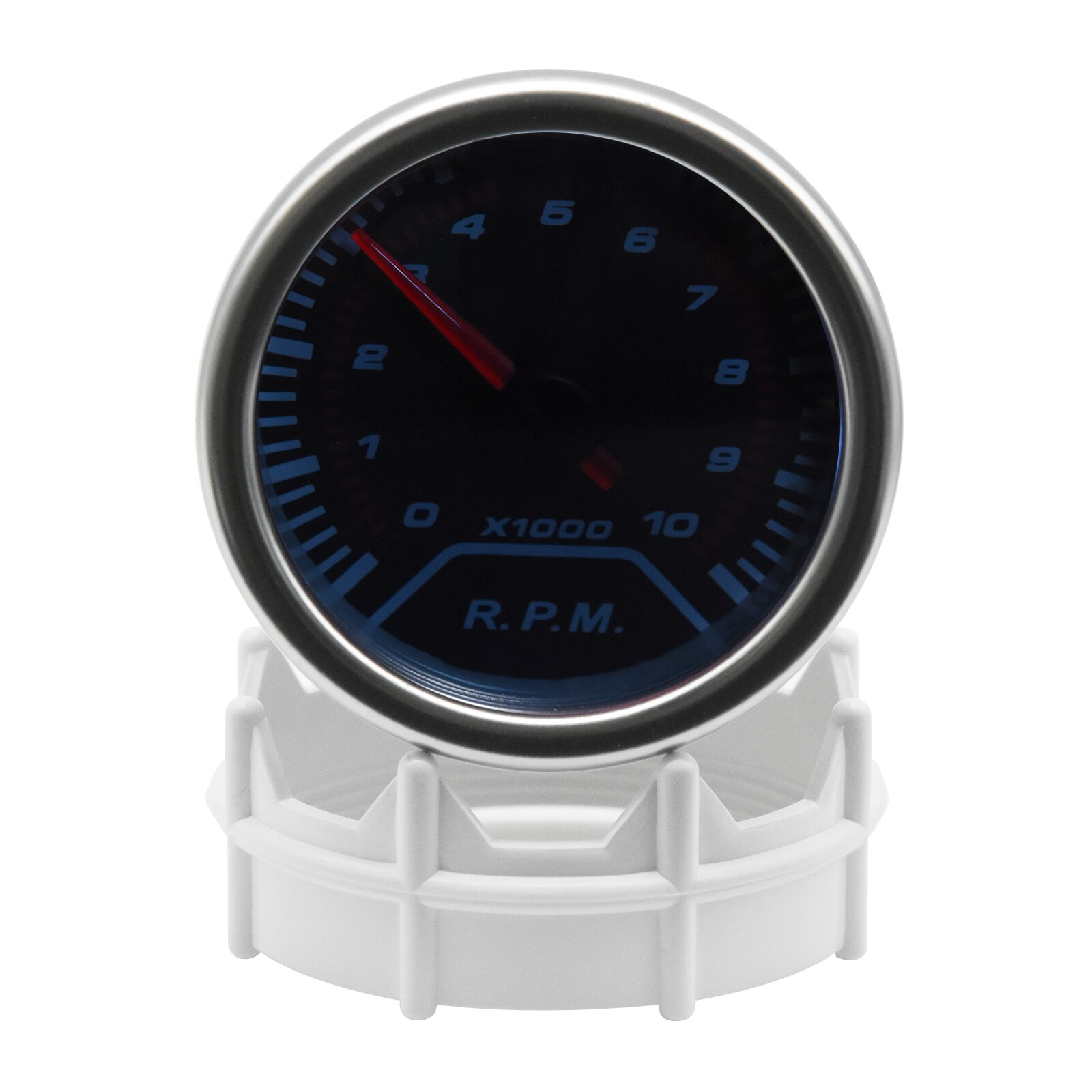 Tacómetro Digital Universal para motocicleta, medidor de Rpm de 0-10000RPM, retroiluminación LCD para coche y camión, 2 ", 52mm, 12V