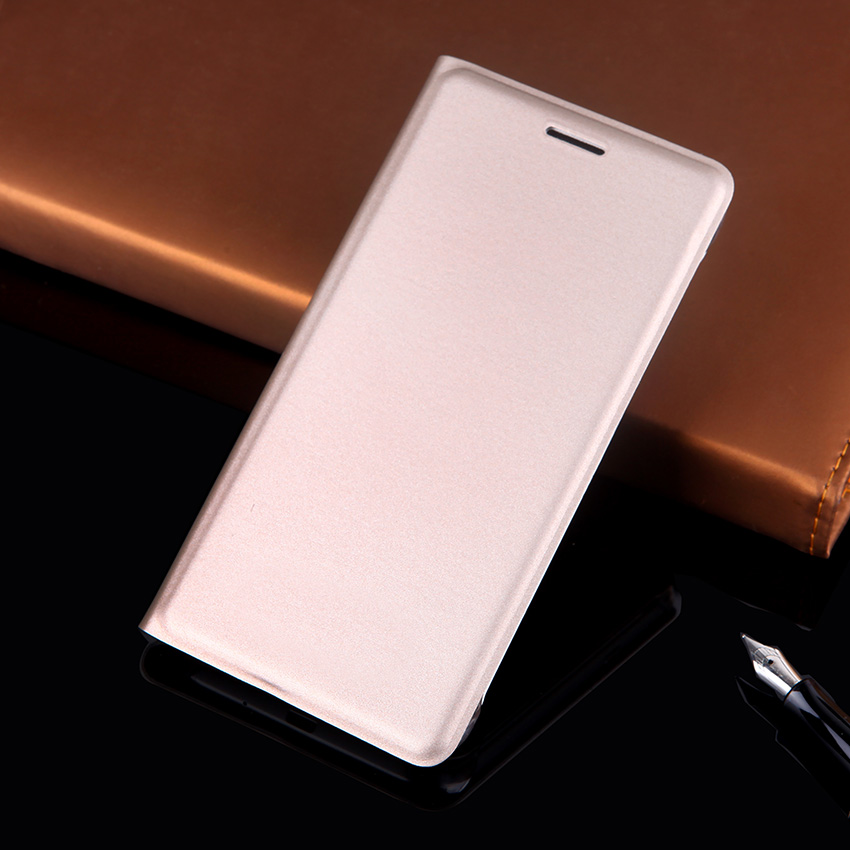 Flip Cover Wallet Leather Phone Case For Samsung Galaxy J3 GalaxyJ3 J 3 SM J320 J320F J320H J320FN SM-J320F SM-J320FN: Gold