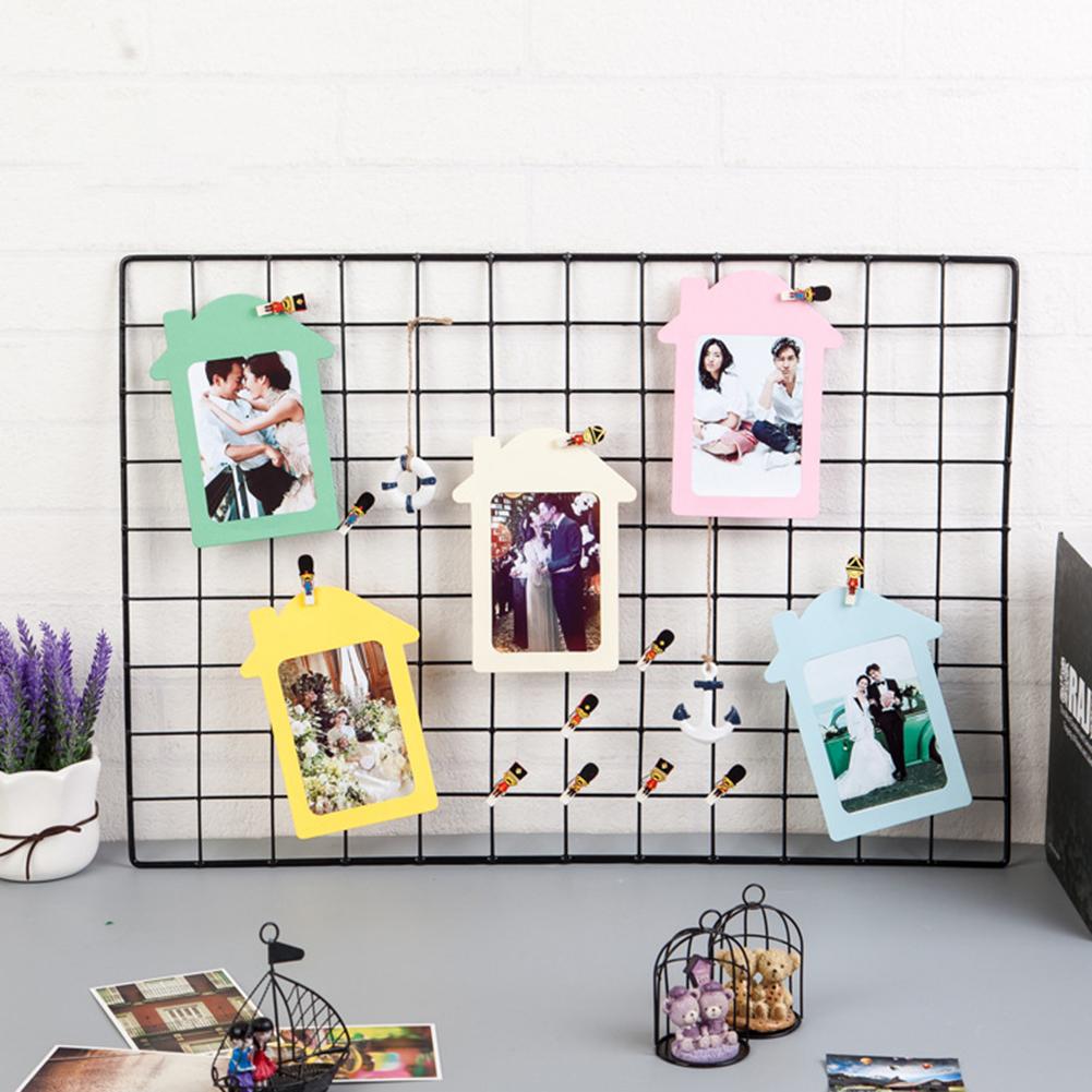 ¡Producto ! Panel de pared de fotos multifunción para montar en pared, Panel de malla Ins, organizador de pantallas de arte para pared, tablero de notas