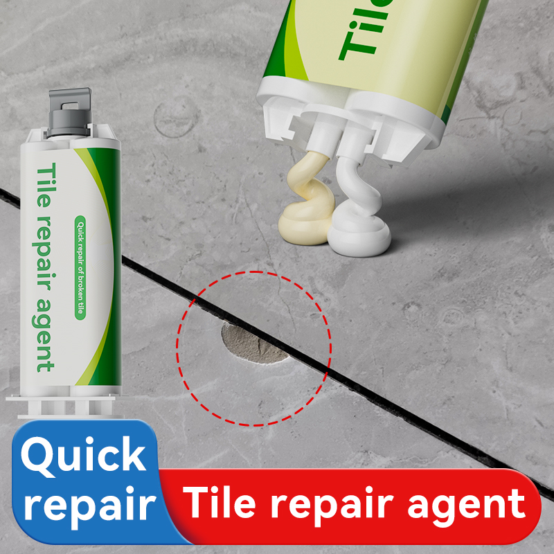 Tile Repair Glue AB Adhesive Ceramic Marble Floor Tile Toilet Washbasin Repair Glue Crack Repair Caulk Glue