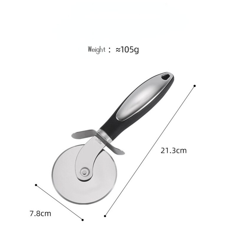 Stainless Steel Pizza Knife Shovel Pizza Pie Knife Pizza Roller Knife Triangle Shovel Knife Kitchen Tools