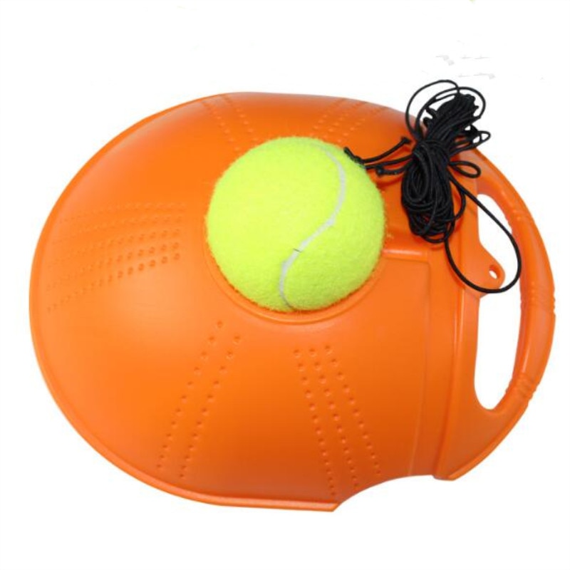 Heavy Duty Tennis Training Tool Exercise Tennis Ball Sport Self-study Rebound Ball With Tennis Trainer Baseboard Sparring Device