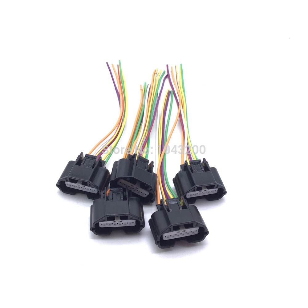 Medidor de flujo de aire másico conector de Sensor Maf para Nissan Infinity Suzuki 13800-66J00 / 22680-7S00B / 8200280060 / 22680-7S000: 5 Pieces