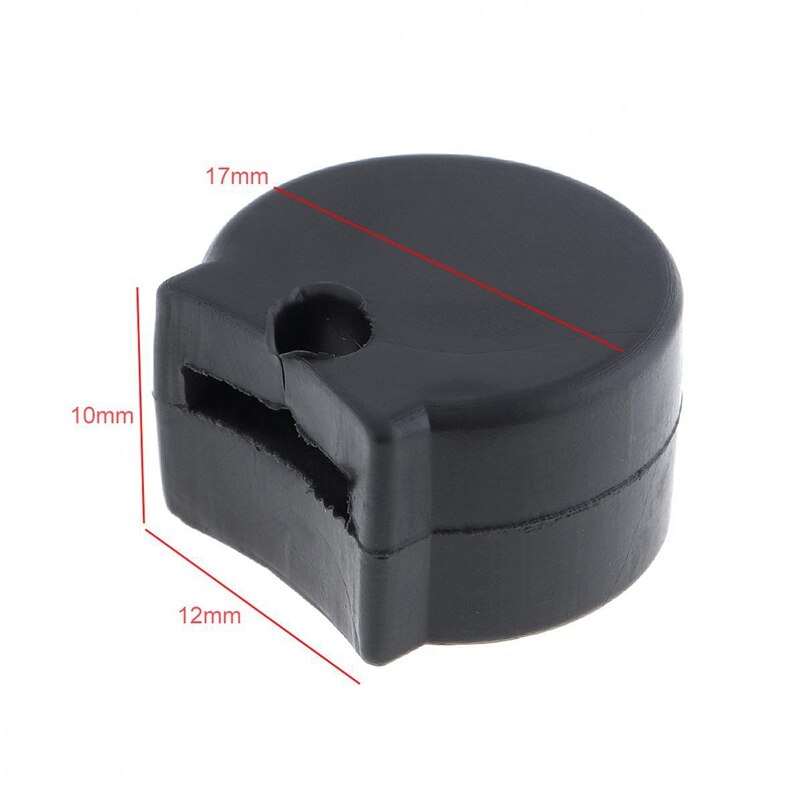 Rubber Clarinet Black Resilient Thumb Rest Saver Cushion Pad Finger Protector Comfortable For Clarinet