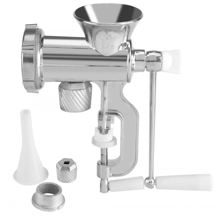 Multifunction Meat Grinder Operated Food Processor Beef Sausages Meat Cutting Machine Mincer Meat Chopper Aluminum alloy