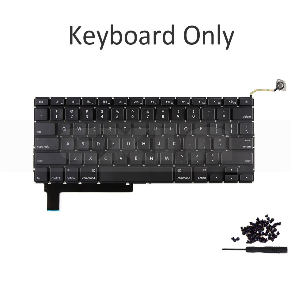 A1286 US English Keyboard for Apple Macbook Pro 15.4" Unibody A1286 US USA Replacement keyboard Years