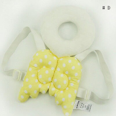 Sød baby spædbarn toddler hoved rygbeskytter sikkerhedspude sele hovedbeklædning nyeste søde bi