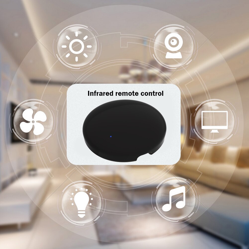 S08 Tuya IR Remote Control Universal Smart WiFi Infrared Controller for Air Conditioner TV Works with Alexa Google Home