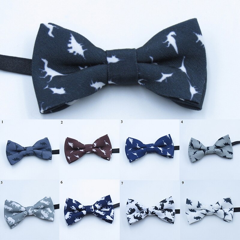 Children Man Polyester Bow Tie Kid Classical Bowties Lion Butterfly Party Pet Bowtie Ties