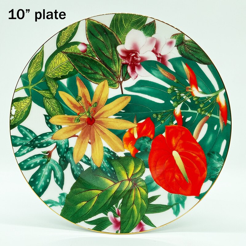 Elegante Keramik Abendessen Platten Geometrische aufbringen Keramik Gericht Ladegerät Platte Netz Geschirr Platte blau und weiß porzellan platte: 2