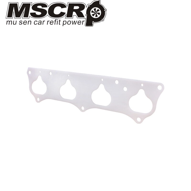 Intake Manifold Throttle Body Heat Shield Gasket Durable Advanced Thermal Insulation Plastics for K24A2 K20A3 K20Z1 K20Z3