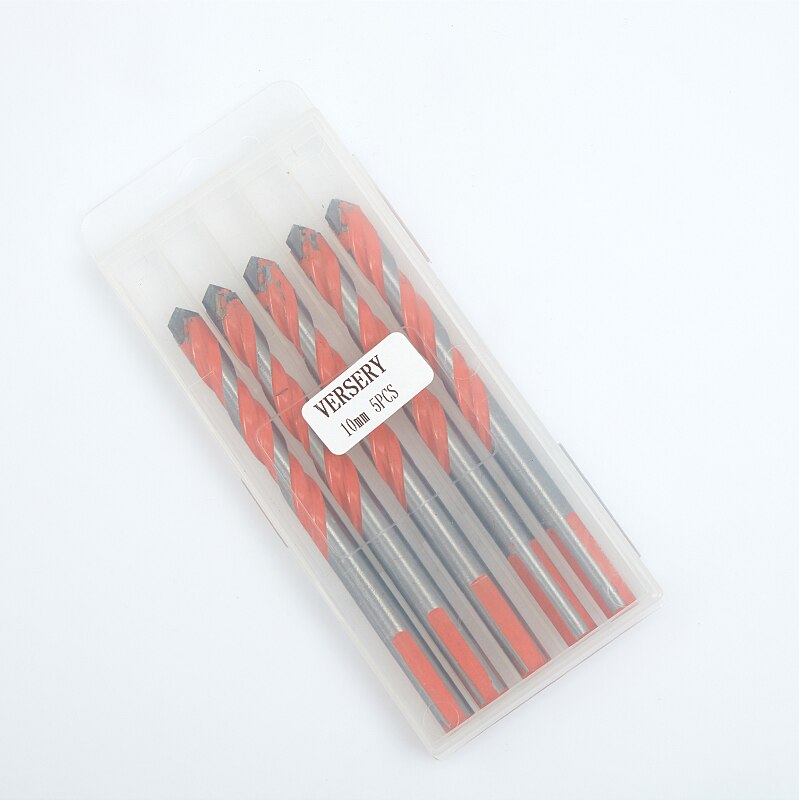 5PCS 5 - 12mm Ultimate Drill Bits Twist Drill Head Wall Ceramic Glass Punching Hole Working Set multifunctional drill bit: 10mm (5PCS)