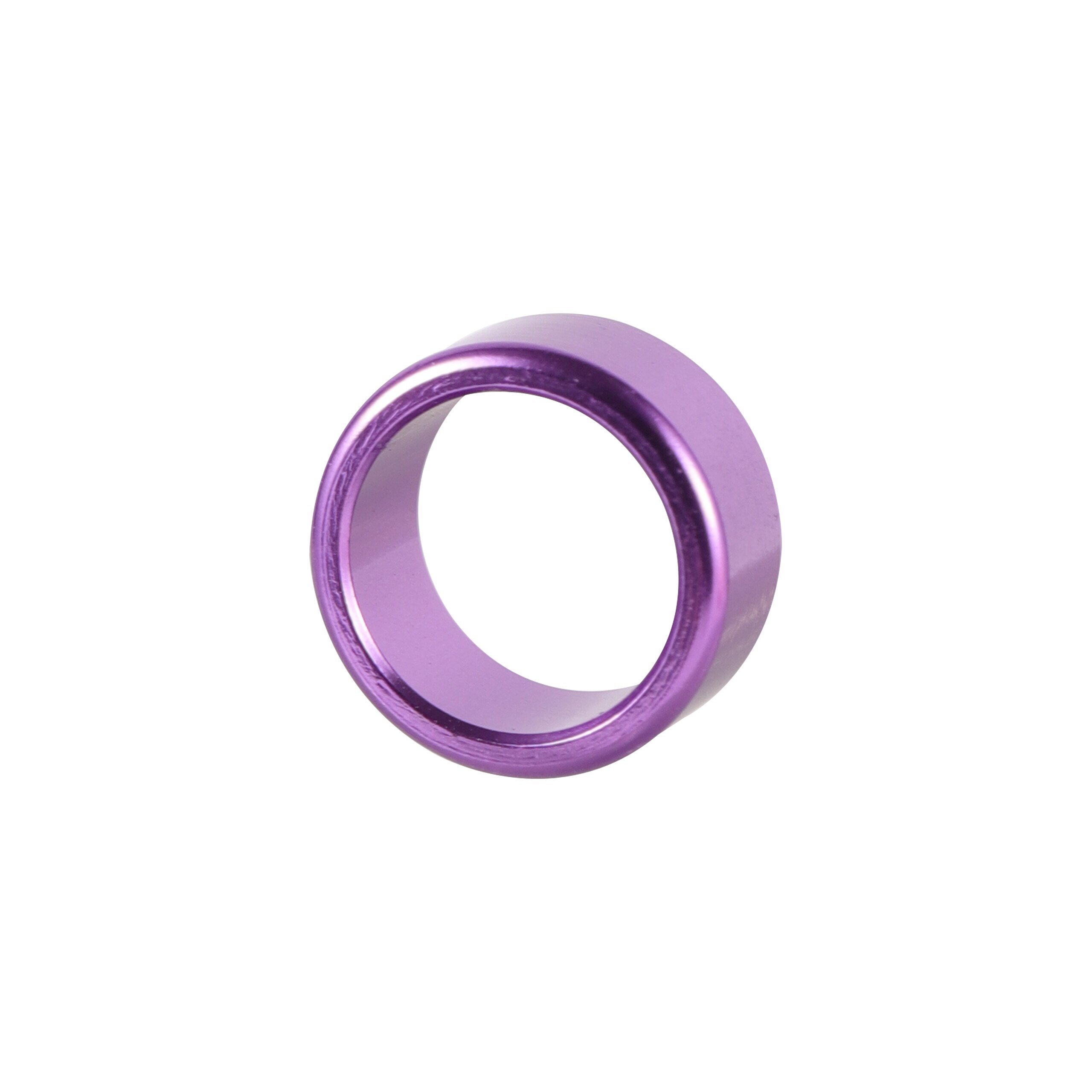 6 Colors Birds Feet Rings Inner Diameter 8mm/10mm Width 6mm Bird Ring Pigeon Dove Quail Foot Ring Farm Animal Carrier 10pcs: Purple / Inner diameter 10mm