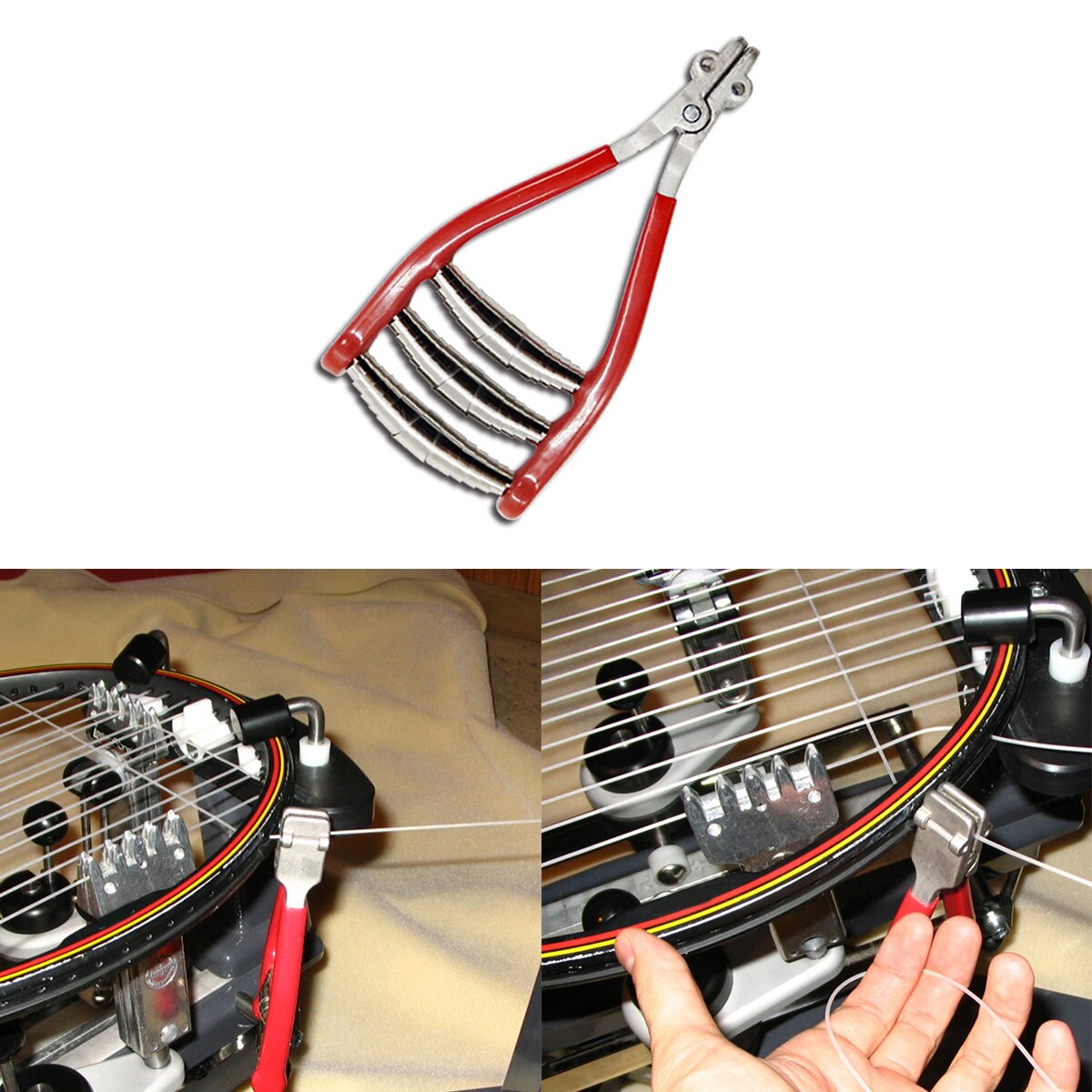 Ultralight di Larghezza Testa in Lega di Alluminio di Partenza Tesatura Morsetto Volano Accessori per la Racchetta Da tennis