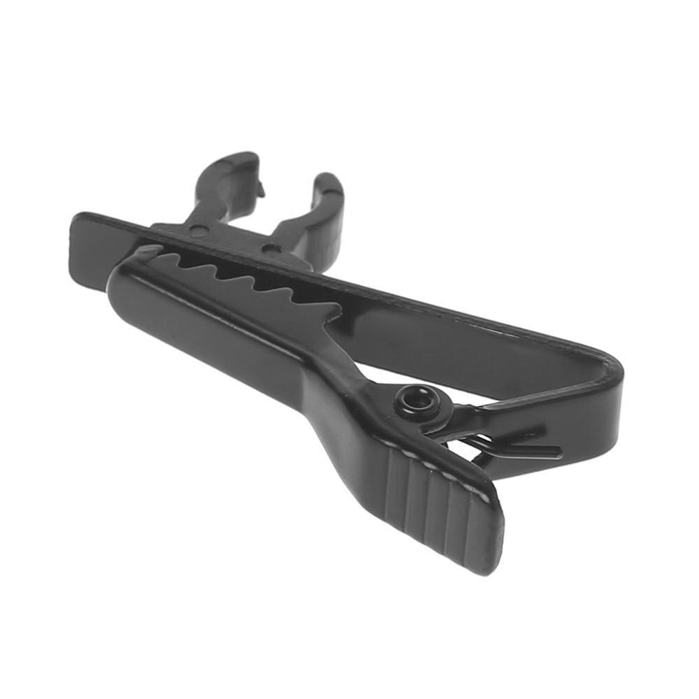 1pc universal mikrofon revers bindebånd mini klemme bærbar brugt til t-shirt krave