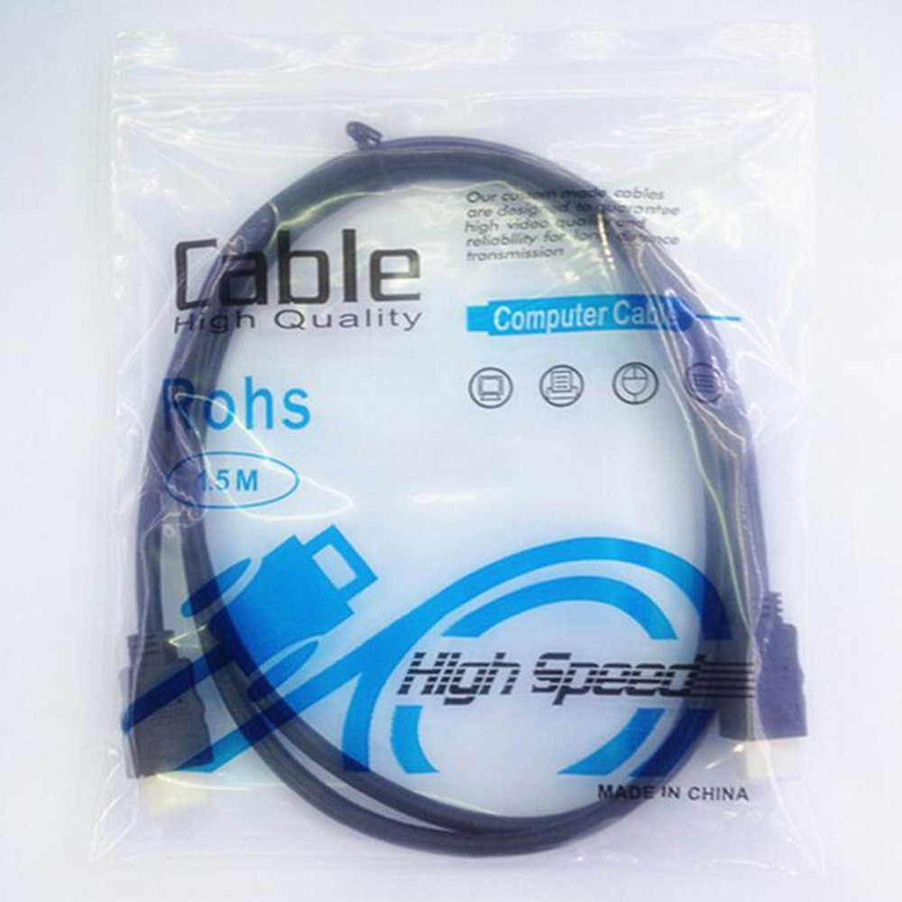 Hdmi-kaapeli videokaapelit sovitin 1080p hd-muunninkaapeli tietokoneeseen kannettava tietokone hdtv  ps3 jakokytkin 0.3m 0.5m 1m 1.5m 1.8m