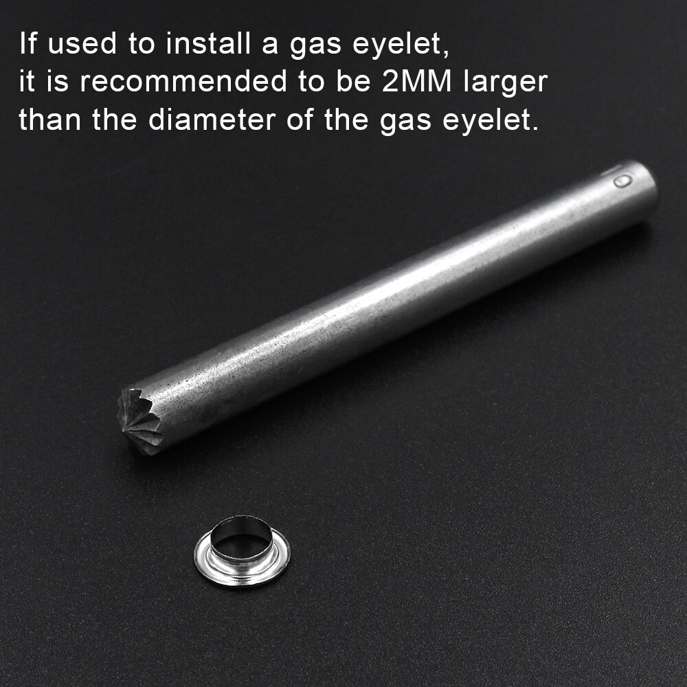outdiamter 3mm-15mm cracking eyelets punch tool. Hollow tube tools.Eyelets installation tool.bulk DIY Clothing &amp; Accessories