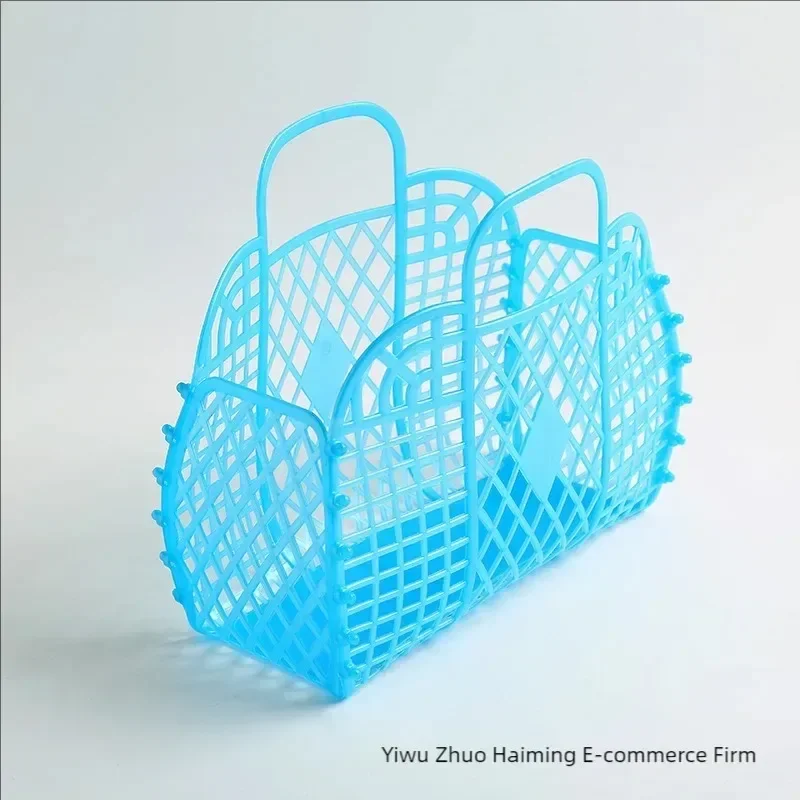 Afneembare douchemand Plastic mand Badkamer Holle wasopbergmand Winkelen Thuisopslag Organisatie Keukenartikelen