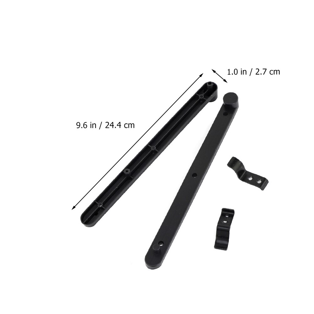 2pcs Drawer Slides Side Mount Rails Track Guide for Cabinets Shoe Cabinets