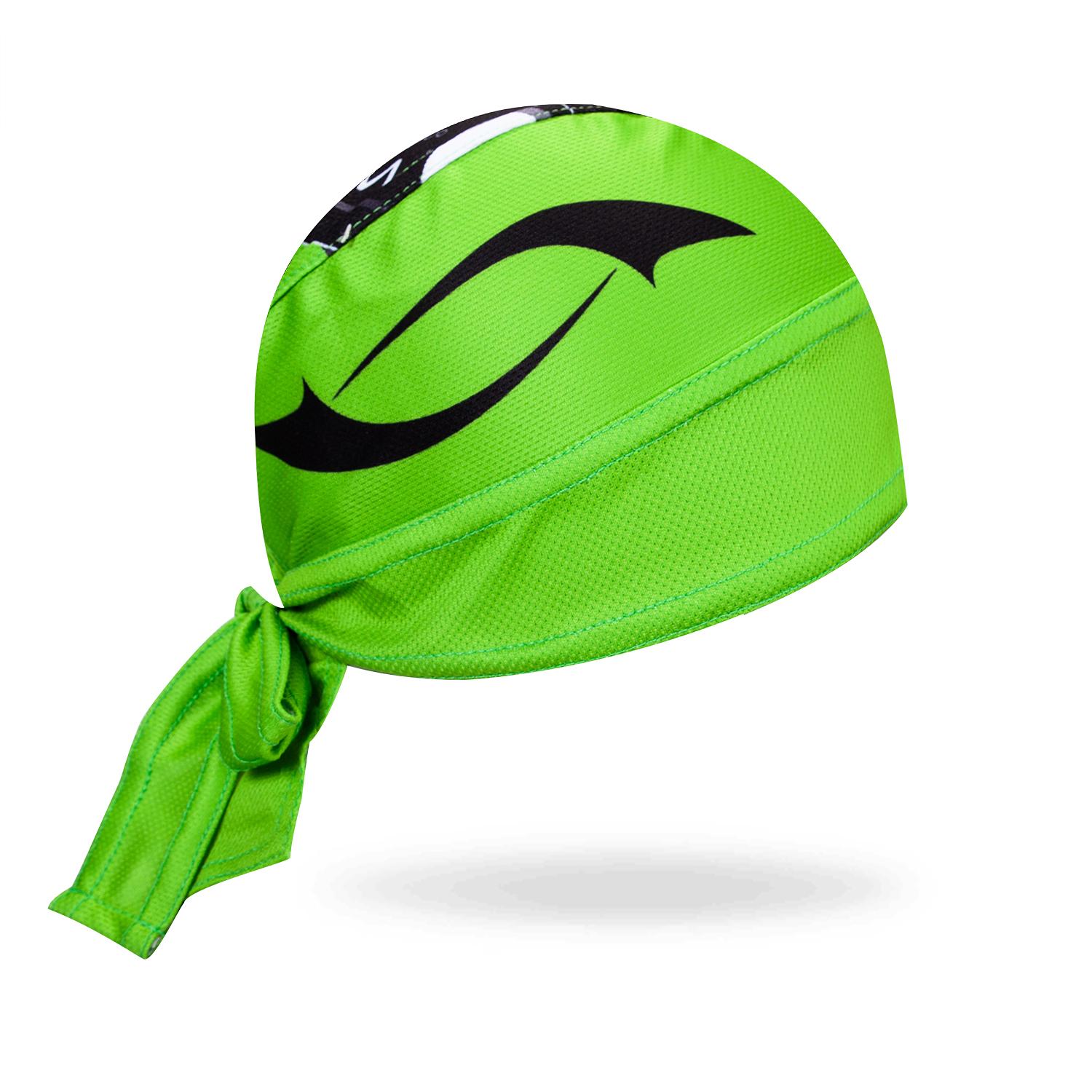 Sommar cykelmössor utomhus mtb print cykel halsduk snabbtorkande ridning vindtät herr bandana huvudduk ciclismo cykelkepsar: Grå