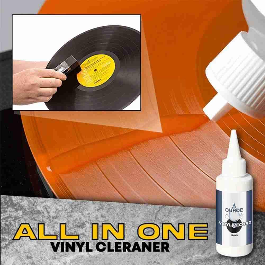 Vinyl Record Cleaner Deep Cleaning Of Grooves Slits Cleaner And Dust Of Strong For Record Players Absorption M2z9