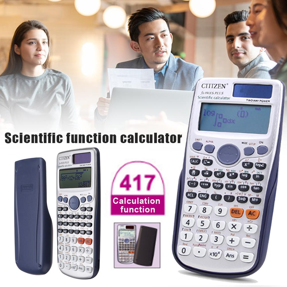 Scientific Calculator Engineering Function Calculator Stationery Multifunction Calculator For Student Teacher Workers Office