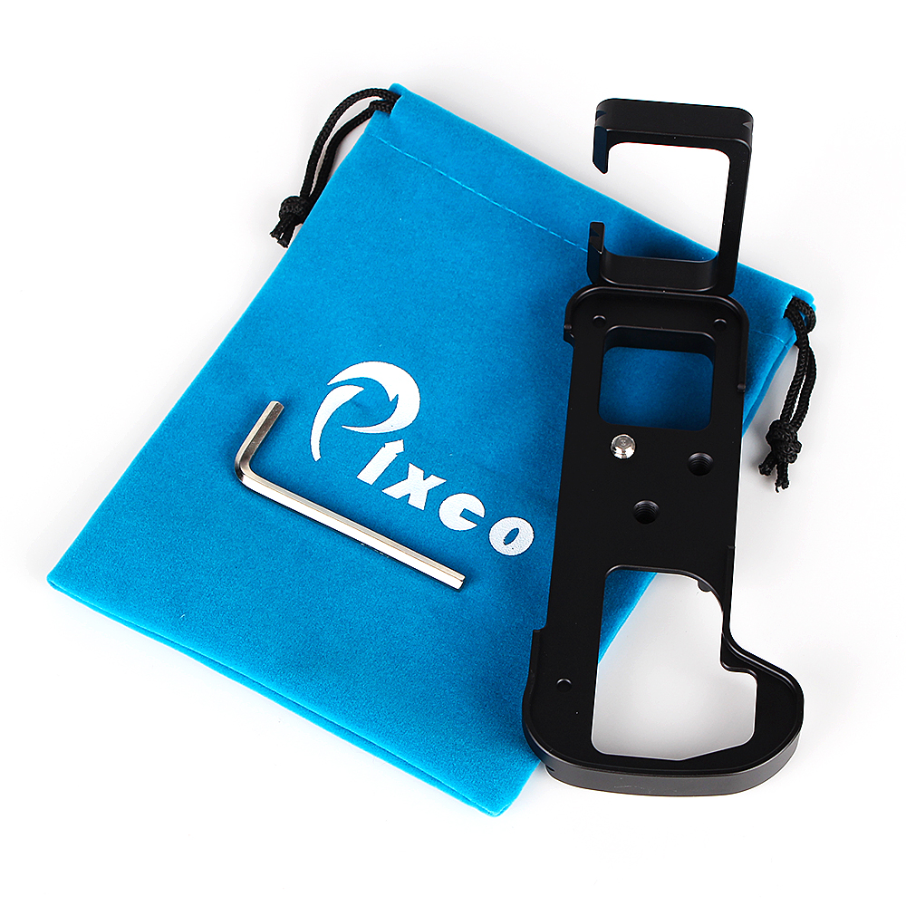 Pixco suporte base aperto de mão liberação rápida pesado l placa suporte conjunto terno compatível para panasonic gh5 câmera
