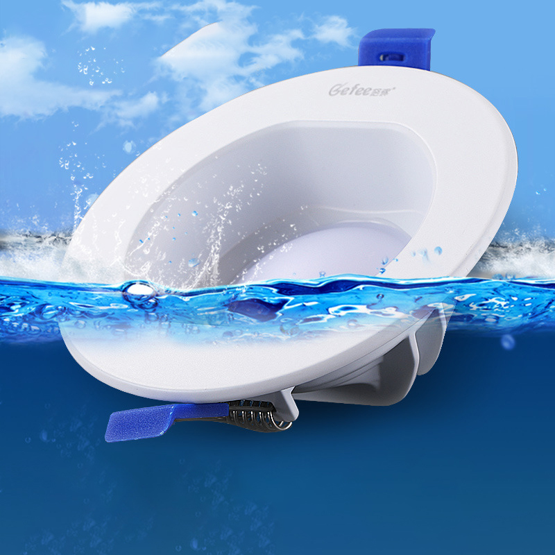 Ip65 Waterdichte Led Downlight 6W 13W 20W Ronde Inbouw Plafondlamp 220V 230V Led Lamp Voor Indoor Badkamer Verlichting Spot Verlichting