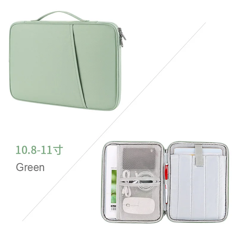 Étui de rangement antichoc pour IPad Air 5 4 3 2 1 10.9 10.5 10.2 Pro 11 12.9 XiaoMi Pad 5 et Macbook, housse de clavier
