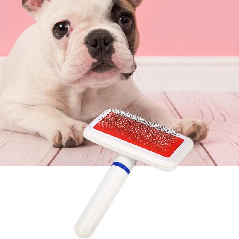 1pc Pet Hond Kat Naald Kam Puppy Huisdieren Haar Remover Kam Borstel Rake Kam Pet Katten Honden Schoonheidsverzorging grooming Tool Huisdieren Benodigdheden