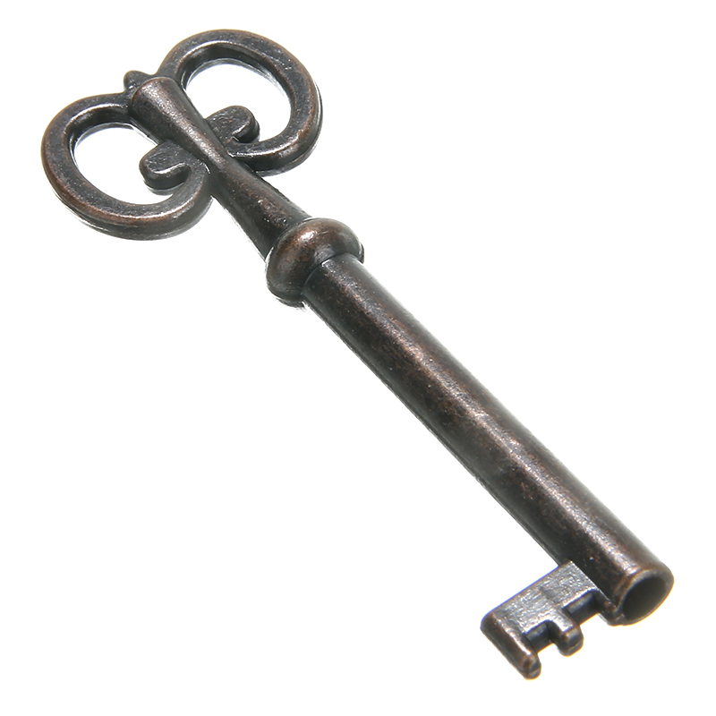 53*27mm Vintage Lock Cabinet Door Lock Set with Key for Drawer Wardrobe Furniture Drawer Lock Replacement