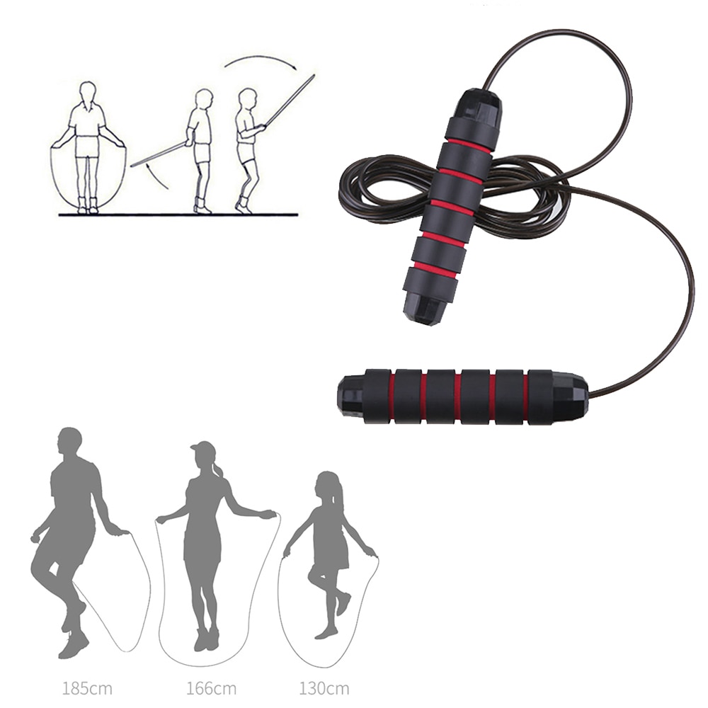 Corda de salto com corda de salto de alta velocidade pesada corda corda comba crossfit para saltar skakanka sportowa velocidade corda crossfit