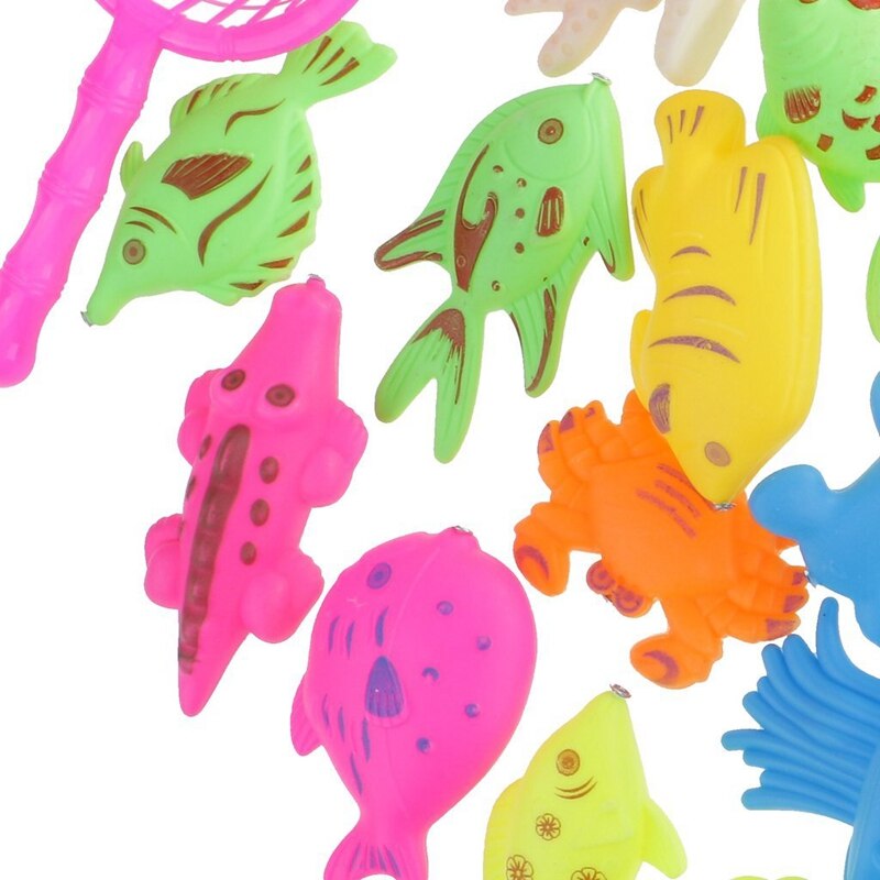 32- delige magnetische hengelmodel voor vissen, oceaannet, babybadtijd, waterplezier, interactief speelgoed