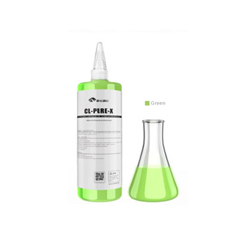 Bykski Milkshake UV Water Cooling Liquid Computer Radiator High Thermal Conductivity Fluid Opaque Anti-Corrosion CL-PURE-X: Green