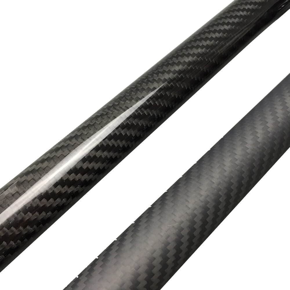 Tija de sillín de carbono mate 3k, superligera, 27,2x350mm, piezas de tubo completo de fibra de carbono para bicicleta de montaña o carretera