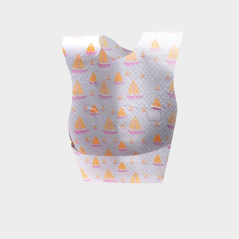 10 Stks/partij Leuke Cartoon Print Baby Slabbetjes Wegwerp Waterdichte Slabbetjes Jongens Meisjes Zuigelingen Bib Burp Doek Voor Kinderen Voeden Stuff: 3