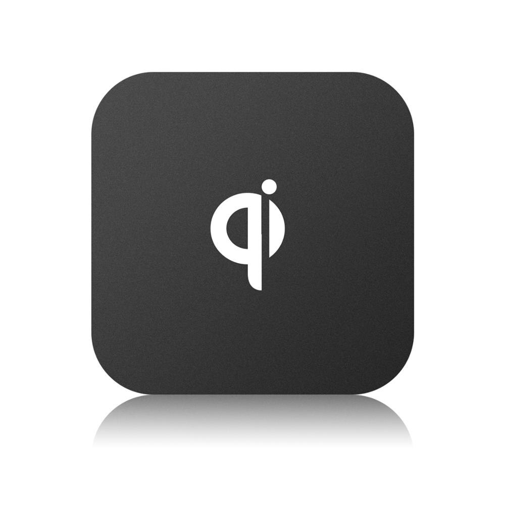 2 in 1 Q8 square Qi wireless charger ,2 USB charging, for HUAWEI P30 iphone 8 xs max 5V 1A: Black