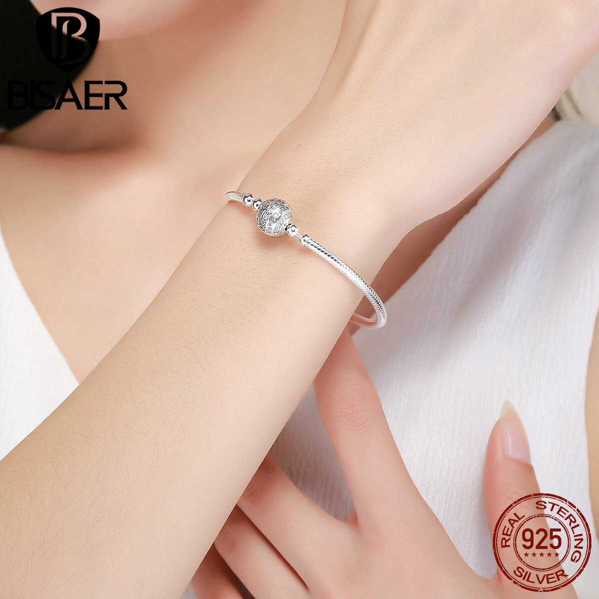 Femme Armband Pulsera 925 Sterling Zilver Delicate Leven Basic Chain Charm Armband Voor Vrouwen Fijne Sieraden Diy Accessoires Cadeau