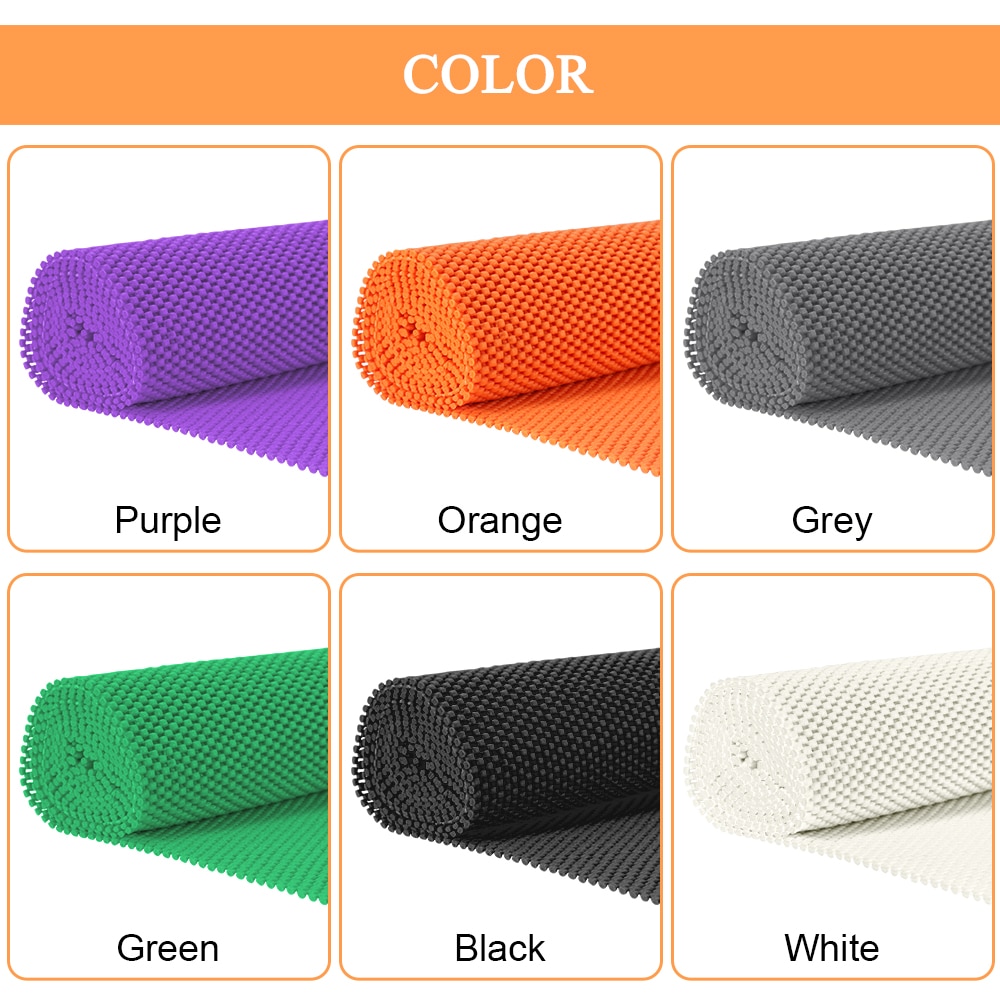 Alfombrilla de espuma de PVC antideslizante para cocina, alfombra para piso de automóvil, armario Interior, baño, tazas, sala de estar, decorativa, DIY
