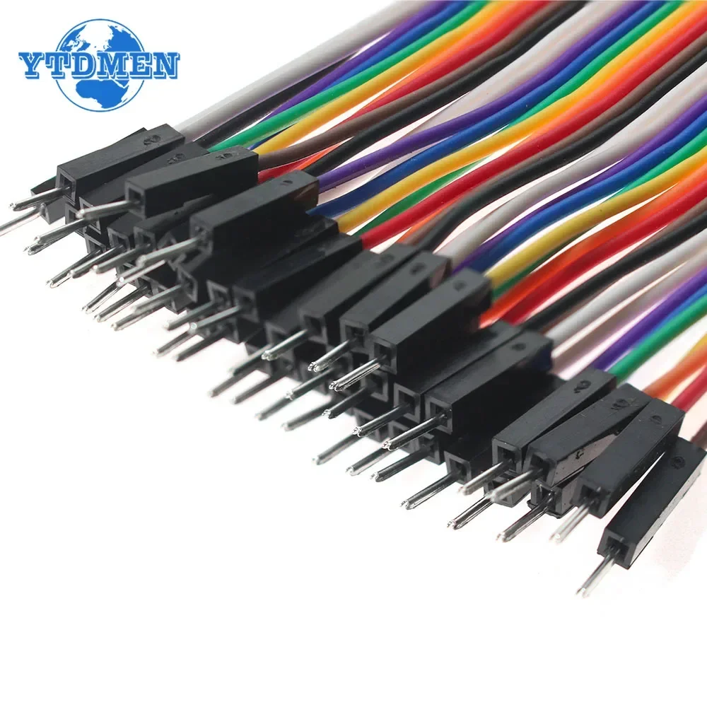 20pin jumper fio dupont linha 20cm macho para macho + fêmea para macho + fêmea para fêmea cabo dupont, para arduino diy kit eletrônico