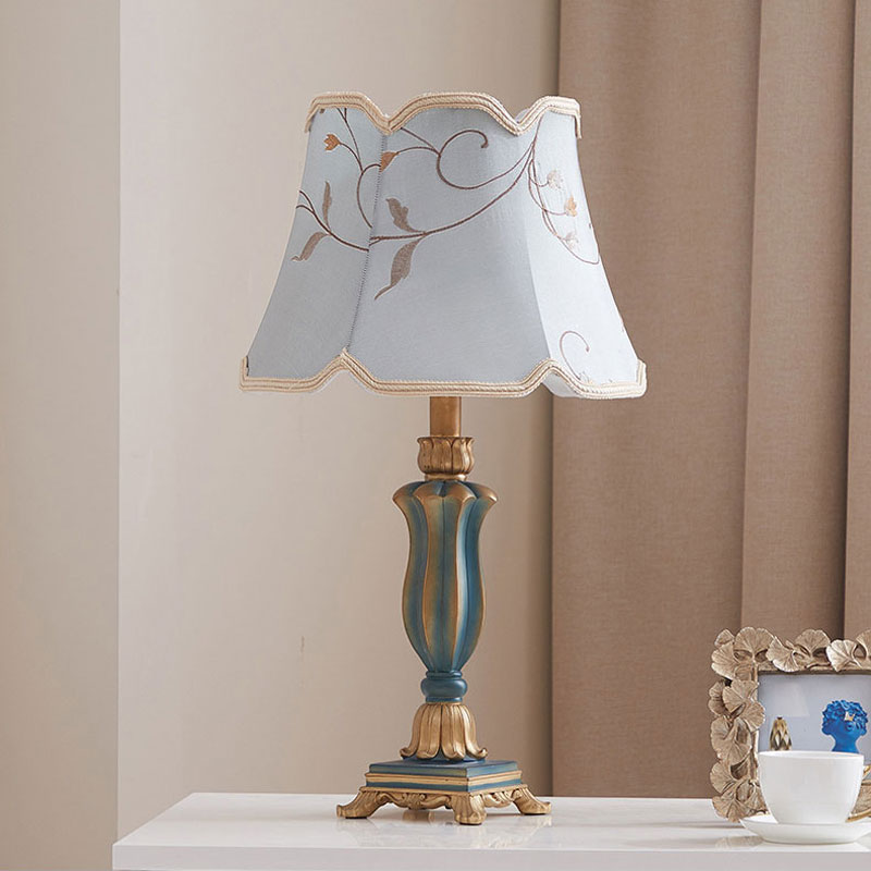 Moderne hotel sengelampe bord nordisk indvendigt stof skrivebordslampe klassisk high-end luksus husholdning stue studie skrivebordslampe