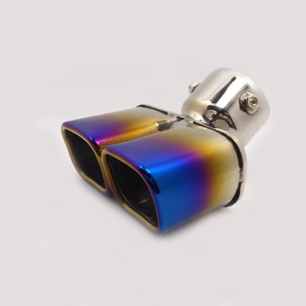 Embout extérieur de silencieux de voiture dédié à la Honda CRV CR-V , embout de sortie d'échappement, ornement: B0015Ba73