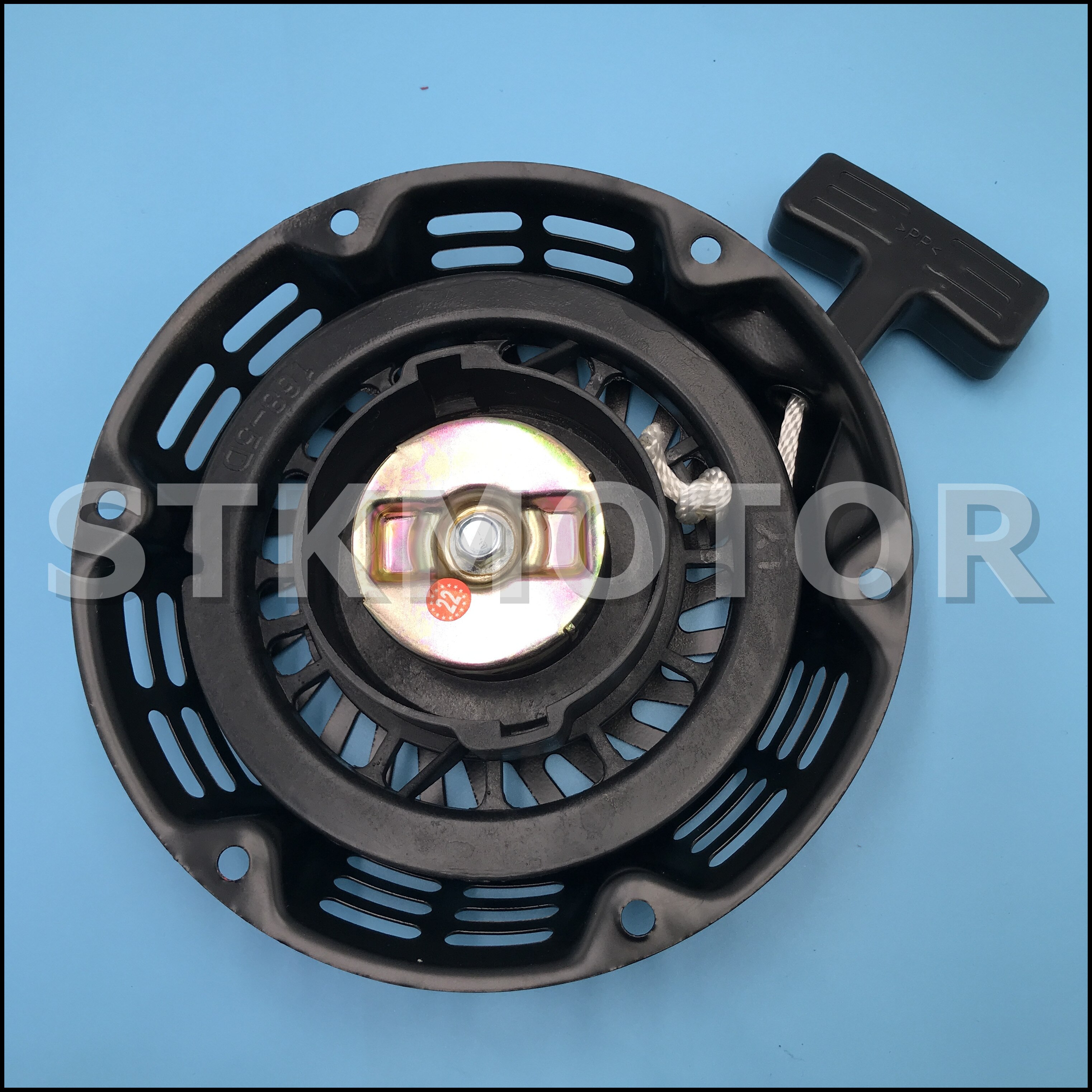 Recoil Starter Cup Assembly Red Pull Start Generator Recoil Pull Starter Start For Honda Gx160 Gx120 Gx200