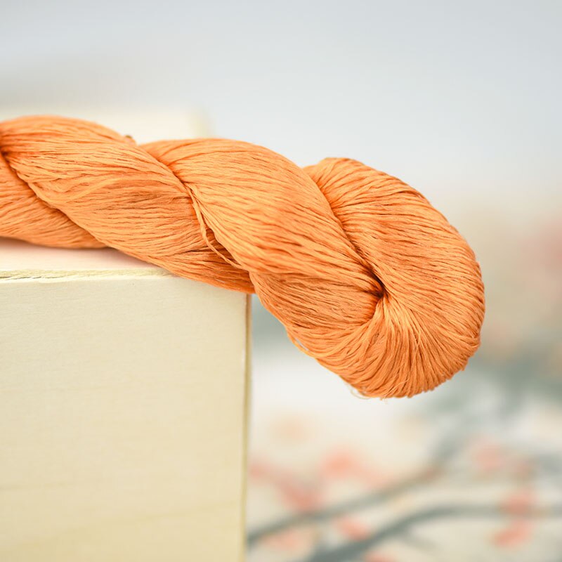 silk embroidery thread / 100% silk thread /hand embroidery embroider cross stitch/Reddish brown/12 gradient colors: 6