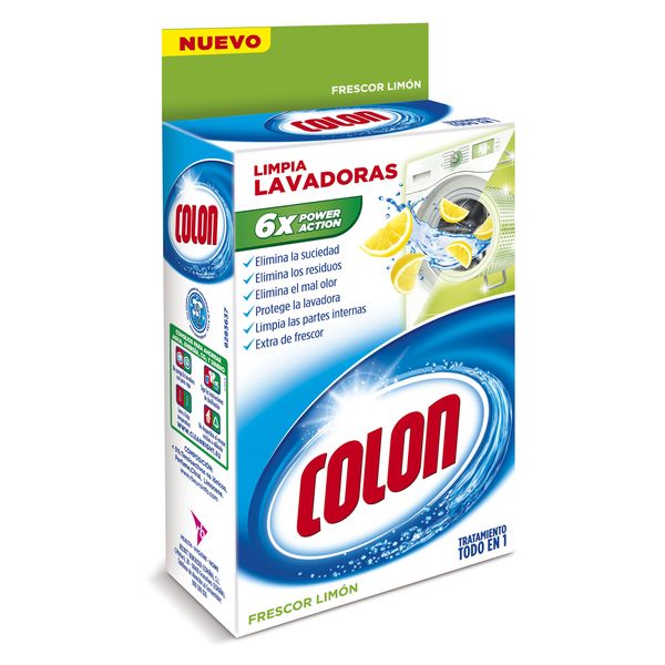 Nettoyant pour lave-linge côlon citron 250 ml (lot de 2)