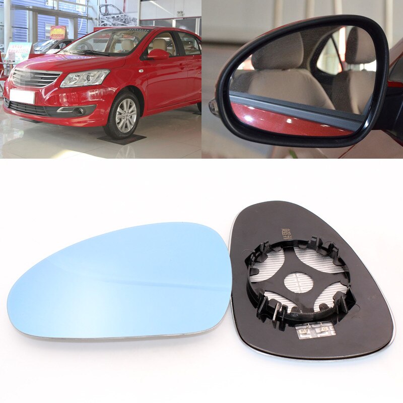 Til chery  e3 stort synsfelt blåt spejl anti bil bakspejl varme modificeret vidvinkel reflekterende baklinse